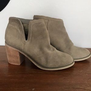 Urban Outfitters Taupe Booties